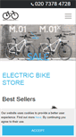 Mobile Screenshot of electric-bike-store.co.uk